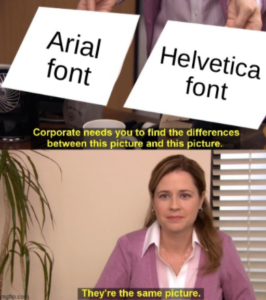 Font Meme